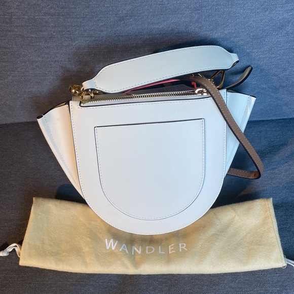 Wandler Hortensia Mini leather bag “cream timbre”NWT & Dust Bag - Picture 7 of 7